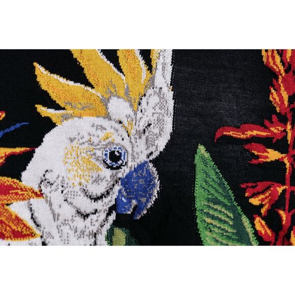 Dolce & Gabbana Black Embroidered Parrot Top (XS, IT36, Retails €1575) - Picture 8 of 9